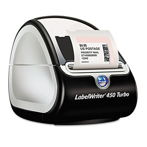 DYMO 1752265 LabelWriter Turbo Printer, 71 Label/Min, 5w x 7 2/5d x 5 1/2h