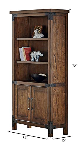 Martin Furniture Brown Door Bookcase
