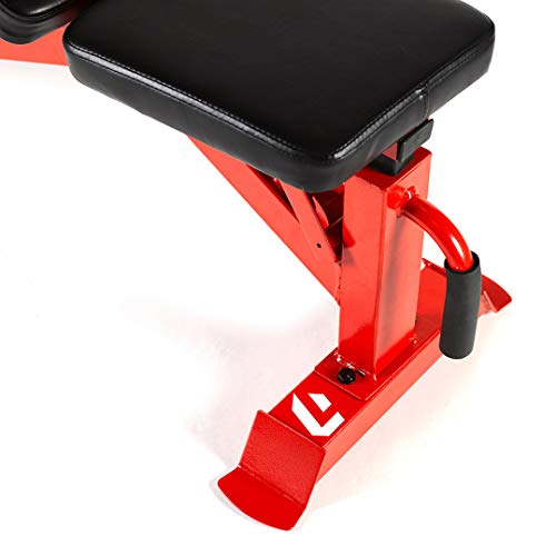 Lifeline Utility Weight Bench – Adjustable – 1,000lb Rated for Weightlifting and Strength Training