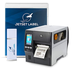 JetSet Label Zebra ZT411 203 DPI Thermal Transfer Industrial Printer | 4" Width, Serial, USB, Ethernet, Bluetooth | Jetset Software