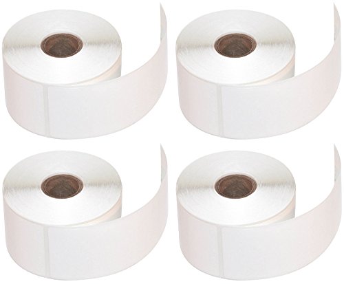 CompuLabel Direct Thermal Labels, 2-Inch x 4 Inch, White, Roll, Permanent Adhesive, Perforations Between Labels, 350 per Roll, Carton (530572) (4 X Pack of 12)