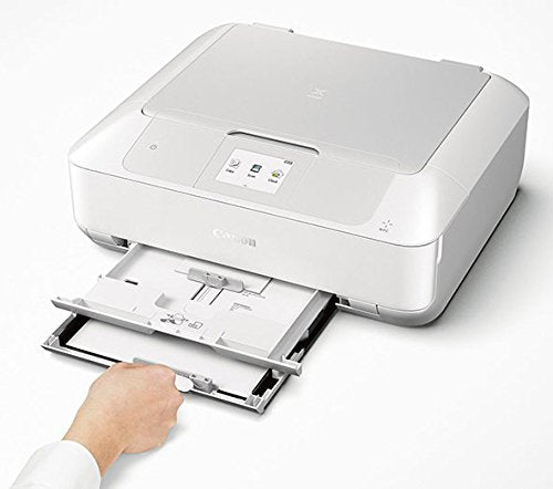 Canon MG7720 Wireless All-In-One Printer with Scanner and Copier: Mobile and Tablet Printing, with Airprint and Google Cloud Print compatible, White