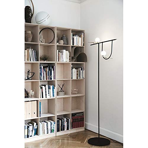 Artemide Yanzi Floor LED 20W 3000K Floor Lamp Brass Glass Neri&Hu