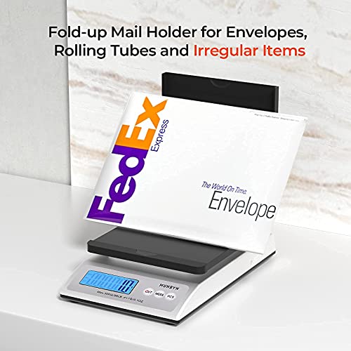 MUNBYN Label Printer with Stack of Shipping Label Paper, Digital Shipping Scale