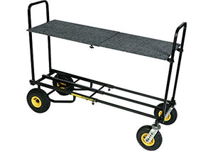Rock N Roller R12 Multi-Cart 8-in-1 Equipment Transporter Cart with Shelf
