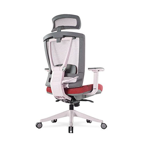 Vifah ActiveChair Ergonomic Office and Gaming Chair, 7-Way Adjustable, Red