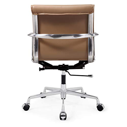 Meelano 347-BRN M347 Home Office Chair, Brown