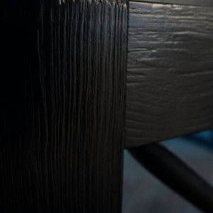 NBF Signature Series Urban Reversible L-Shaped Desk - Weathered Walnut Laminate, Black Legs - 60" W x 80" D