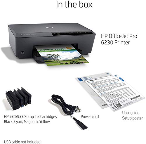 HP OfficeJet Pro 6230 Wireless Printer, Works with Alexa (E3E03A)