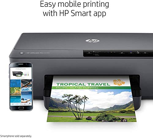 HP OfficeJet Pro 6230 Wireless Printer, Works with Alexa (E3E03A)
