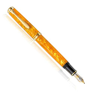 Pelikan Special Edition Souverän 600 Vibrant Orange Fountain pen With 14K Medium Nib