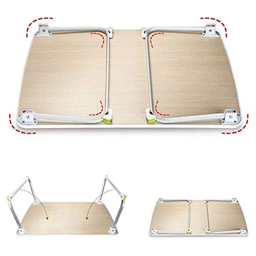 SFFZY Foldable Laptop Table, Foldable Laptop Table, Breakfast Serving Bed Tray, Portable Mini Picnic Table