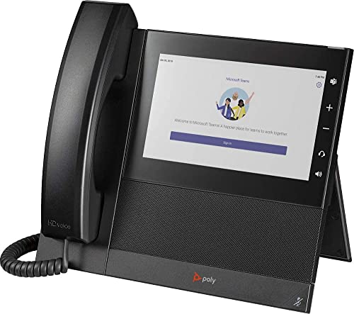 Polycom 2200-49780-019 CCX 600 Business Media Phone (Renewed)