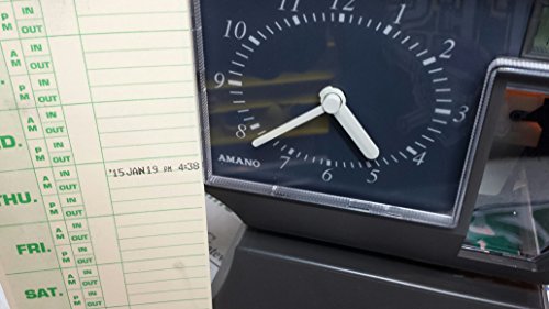 Amano TCX-11 Electronic Time Clock 120VAC TCX-11/5477