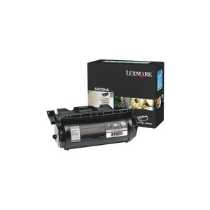 Lexmark High Yield Return Program Print Cartridge - Black - Laser - 21000 Page - 1 Each - 64015HA
