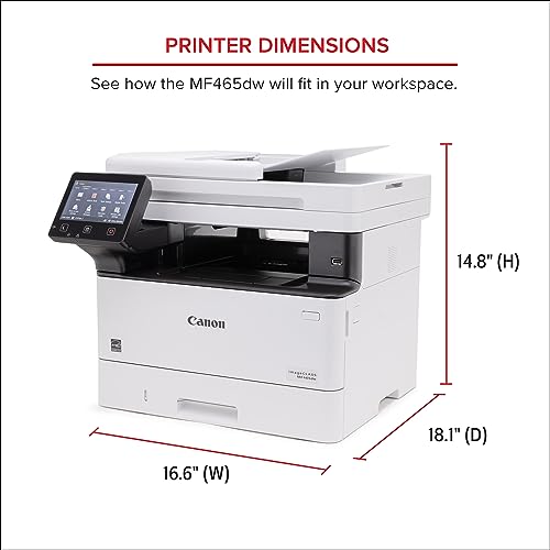 Canon ImageCLASS MF465dw Wireless All-in-One Laser Printer
