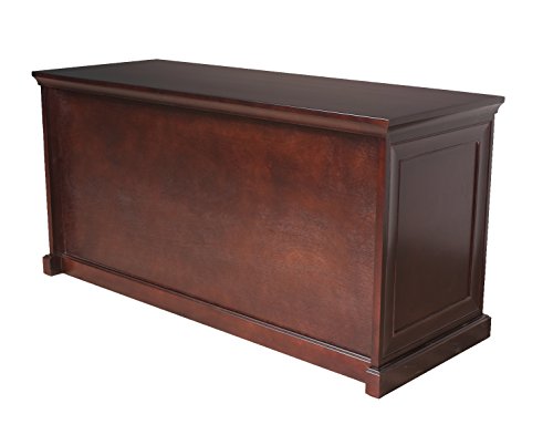 Martin Furniture Fulton 61" Space Saver Double Pedestal Desk - Fully Assembled
