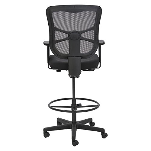 Alera ALEEL4614 Elusion Series Mesh Stool, Black