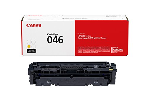Canon Genuine Toner, Cartridge 046 Yellow (1247C001), 1 Pack, for Canon Color imageCLASS MF735Cdw, MF733Cdw, MF731Cdw, LBP654Cdw Laser Printers