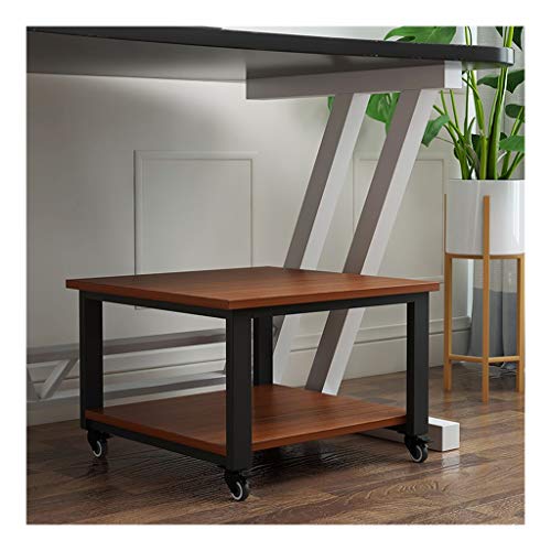 Printer Stand Vintage Printer Stand Easy to Move Printer Stand Super Load-bearing Stand Printer Desk Under Desk Printer Stand with 4 Wheels for Mini 3D Printer Under Desk Printer Stand Home Printer S