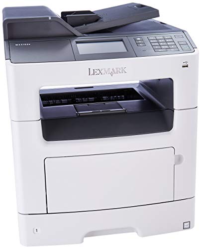 Certified Refurbished Lexmark MX410de MX410 35S5701 4063-230 All-In-One Laser Printer Copier Scanner MFP With Toner Drum USB Cable 90-Day Warranty