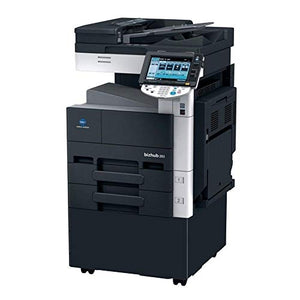 Konica Minolta BizHub 363 Monochrome Laser Multifunction Printer - 36ppm, Copy, Print, Scan, Internet Fax, 2 Trays (Renewed)