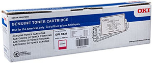 Oki Magenta Toner Cartridge, 10000 Yield (44844510)