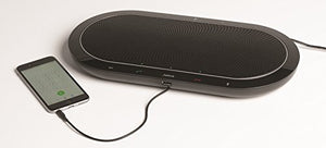 Jabra Speak 810 Bundle | Speakerphone Conference Room | Bluetooth, NFC, 3.5mm | UC Compatible, Softphones, Smartphones, Tablet, PC, MAC | Microsoft Certified Version
