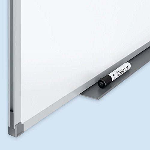 Quartet Magnetic Whiteboard, 6 x 4 Feet, Silver Aluminum Frame, Standard Duramax Porcelain (85517)