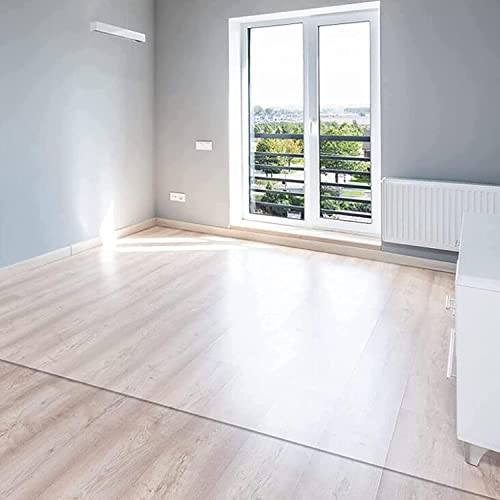 ZHOUHONG Hard-Floor Chair Mat - PVC Transparent Non-Slip Protection Mat