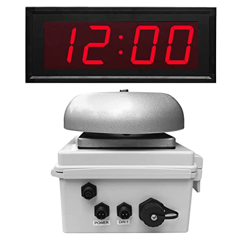 Netbell-K-C All-in-One Break Bell with LED Clock System by Netbell