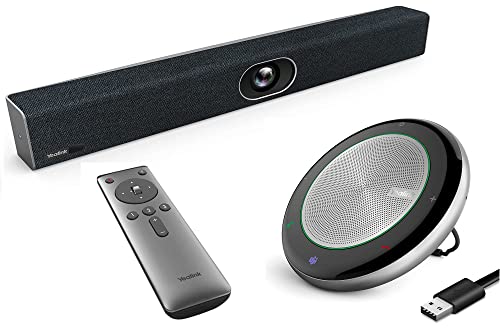 Yealink UVC40 Video and Audio Conferencing System with CP700 Teams Optimized USB Bluetooth Speakerphone