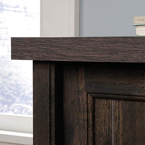 Sauder 422976 Costa Executive Desk, Coffee Oak Finish
