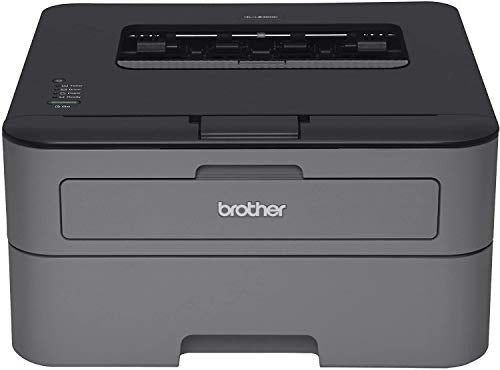 Brother HL-L23 00D Compact Laser Monochrome Printer - Auto Duplex Printing - Up to 26 Pages/Minute - Up to 250 Sheet Paper Input - 2400 x 600 dpi - Hi Speed USB Connectivity + HDMI Cable