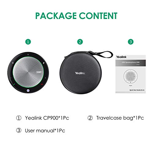 Yealink Video and Audio Conferencing System with CP700 USB Bluetooth Speakerphone