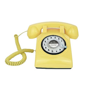 ROLTIN Corded Retro Phone Rotary Dial Classic Desk Telephone
