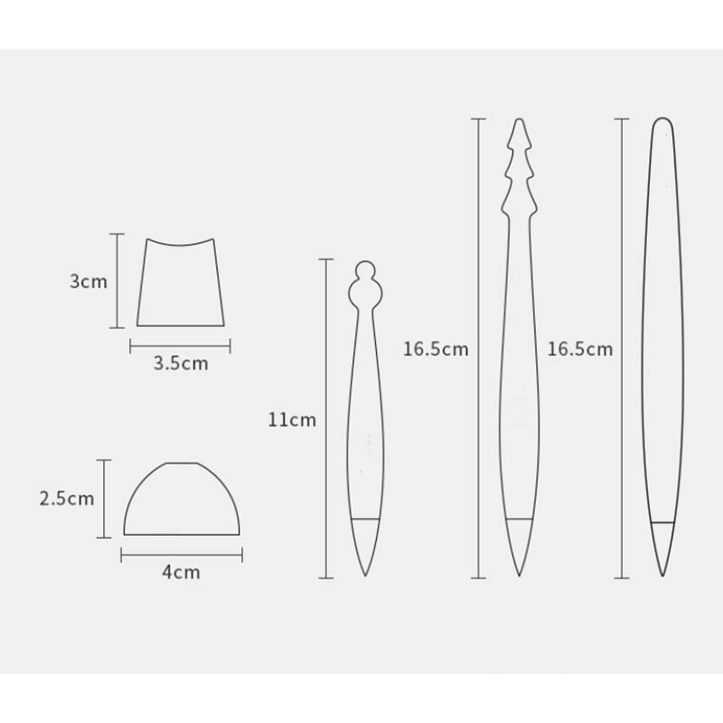 YOUXOU Eternal Pen, No Ink Metal Pen, Endless Writing Pen, Log Metal Eternal Pen, Home Office School Supplies (Color : C)