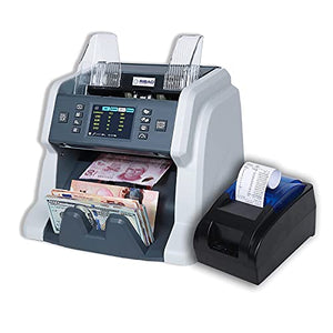 RIBAO RB-58-RP Printer and RIBAO BC-40 Mixed Denomination Bill Money Counter