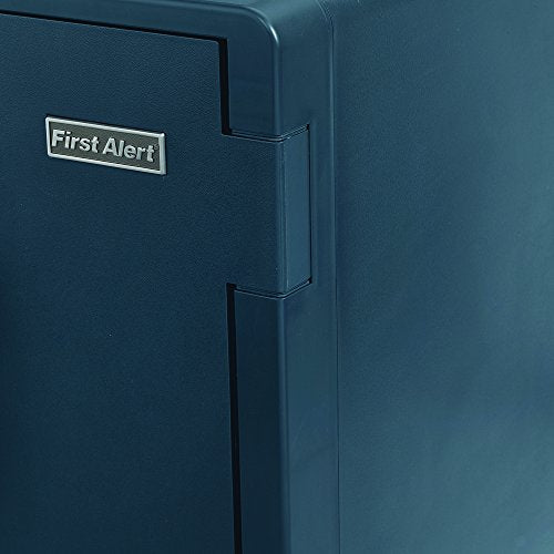 First Alert 2087F Waterproof and Fire-Resistant Bolt-Down Combination Safe, 0.94 Cubic Feet