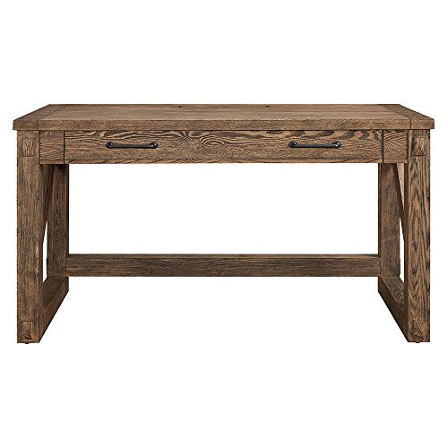Avondale Writing Desk - 58"W Weather Oak Laminate Finish Dimensions: 58"W x 28"D x 31"H Weight: 202 lbs