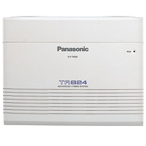 Panasonic Small Office Business Phone System Bundle Brand New includiing KX-T7730 8 Phones Black and KX-TA824 PBX Advanced Phone System