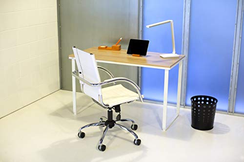 Safco Products 3456WH Flaunt Managers Leather Chair, White