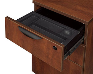 Regency Legacy 60-inch Double Pedestal L-Desk with 35-inch Return- Cherry