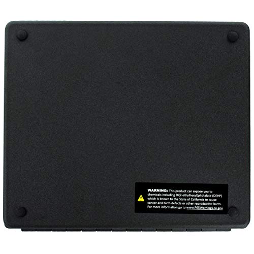 GunVault MicroVault XL Portable Large Gun Safe with Illuminated No-Eyes Digital Keypad and Security Cable (2 Pistol Capacity)