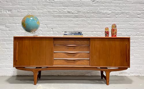 Lschool Mid Century Modern Danish CREDENZA/Media Stand/Sideboard
