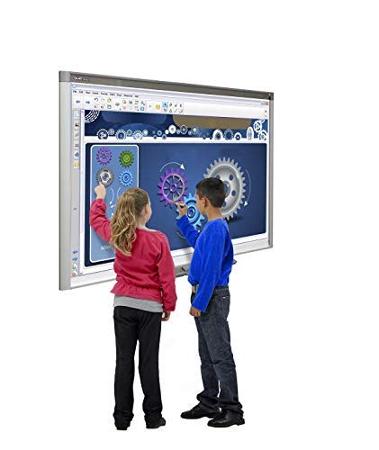 Classroom Interactive whiteboard and Projector for Interactive Presentation (Smart UF70W Projector and SB680 (77” Smart Board))