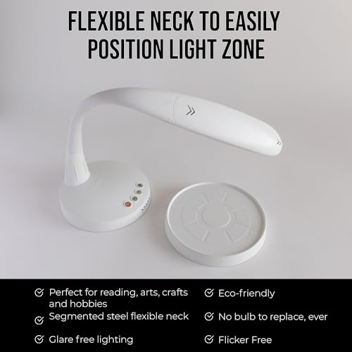 Stella Lighting Portable Task Lamp - Dimmable, Custom Color Temperature, Adjustable, Remote Controlled Standing Lamp