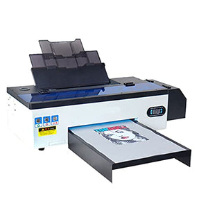 L1800 DTF Transfer Printer with Roll Feeder,Direct to Film Print-preheating A3 DTF Printer for Dark and Light Clothing VS DTG Printer (A3 DTF Printer) (Printer + Oven)