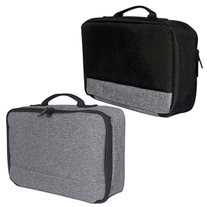 TAPHET Projector Carrying Case - Universal Fit, Dustproof, Portable - Black