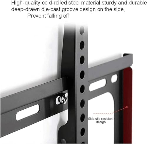NSIBAN Rolling TV Stand Mobile TV Cart 40-86 Inch Television Stands On Wheels - Load 110 Kg/242Lb